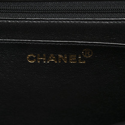 Chanel Lambskin Quilted Jumbo Single Flap Black 6 of 11