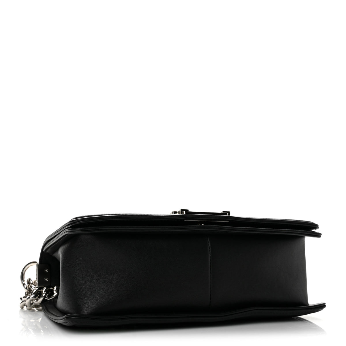 Chanel Calfskin Quilted Medium Boy Flap Black 4 of 14