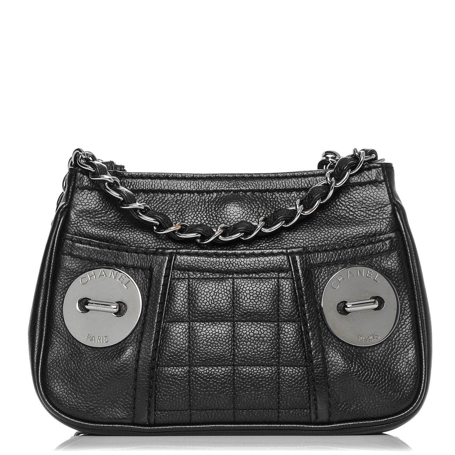 Chanel Caviar Square Quilted Shoulder Bag 1 of 7