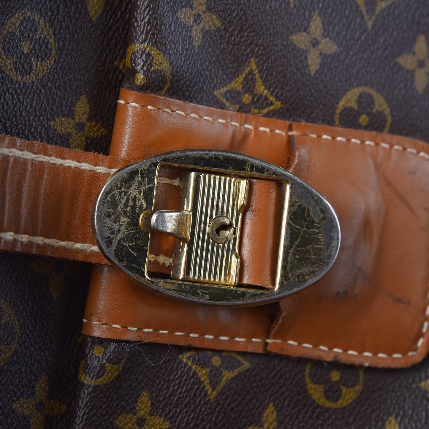 French Company Monogram Garment Bag