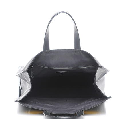 Fendi Nylon Vitello Century Dolce Monster Eyes Tote Black Sunflower 5 of 9