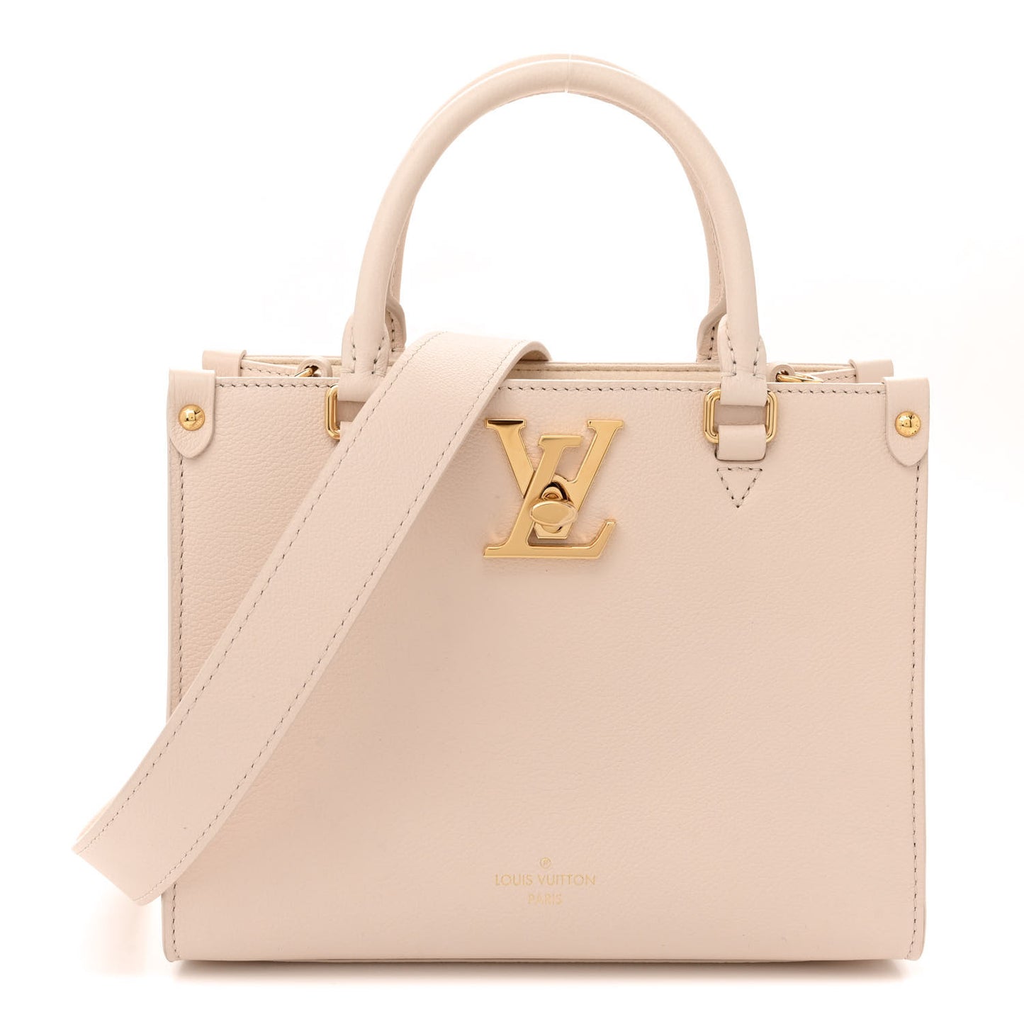 Calfskin Lock & Go Tote Quartz