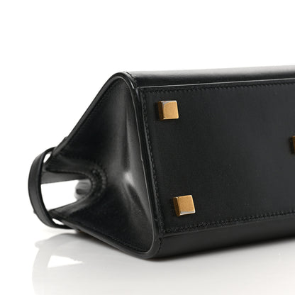 Saint Laurent Smooth Calfskin Manhattan Nano Shopper Tote Black 7 of 8