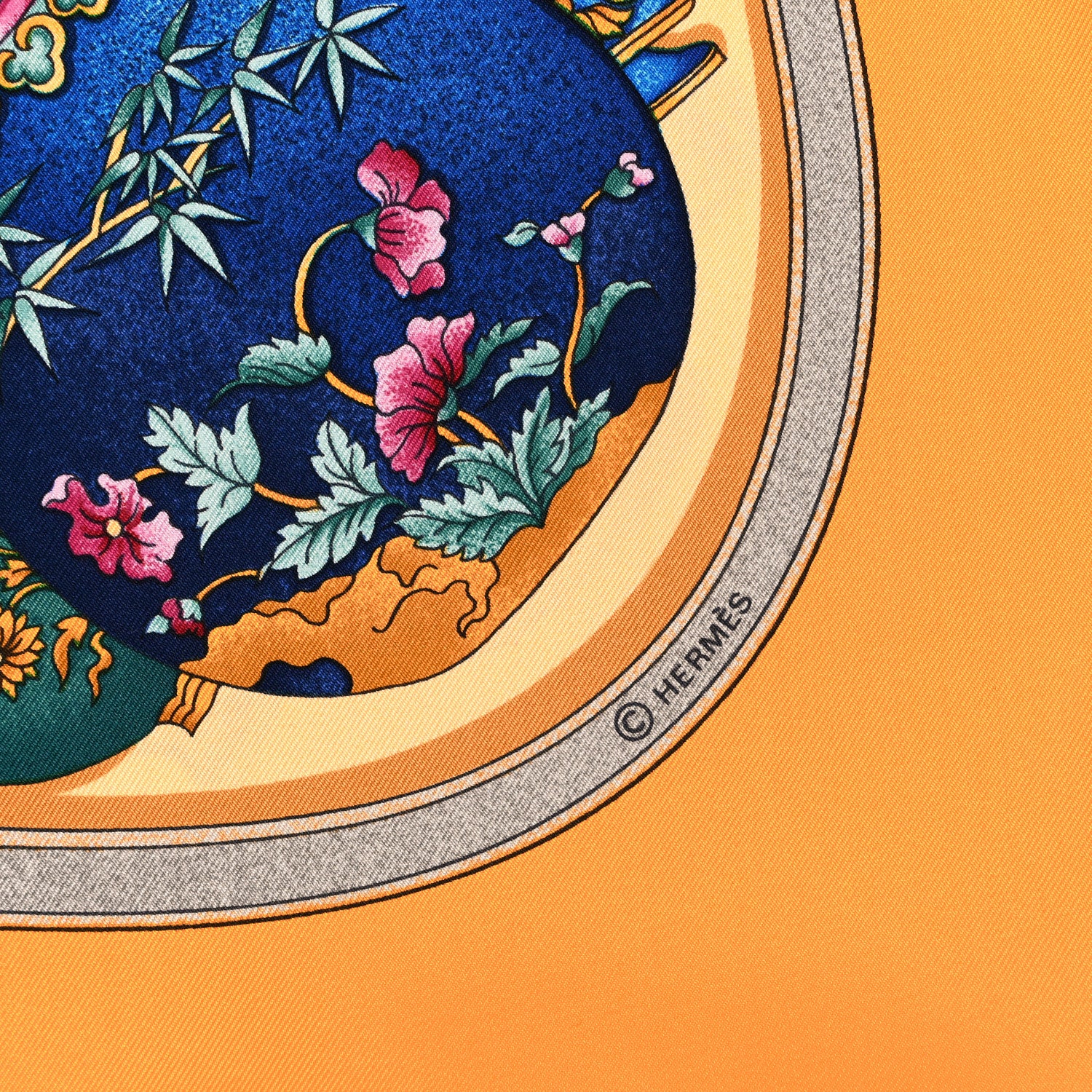 Hermes Silk Qu Importe Le Flacon Scarf 90 3 of 5