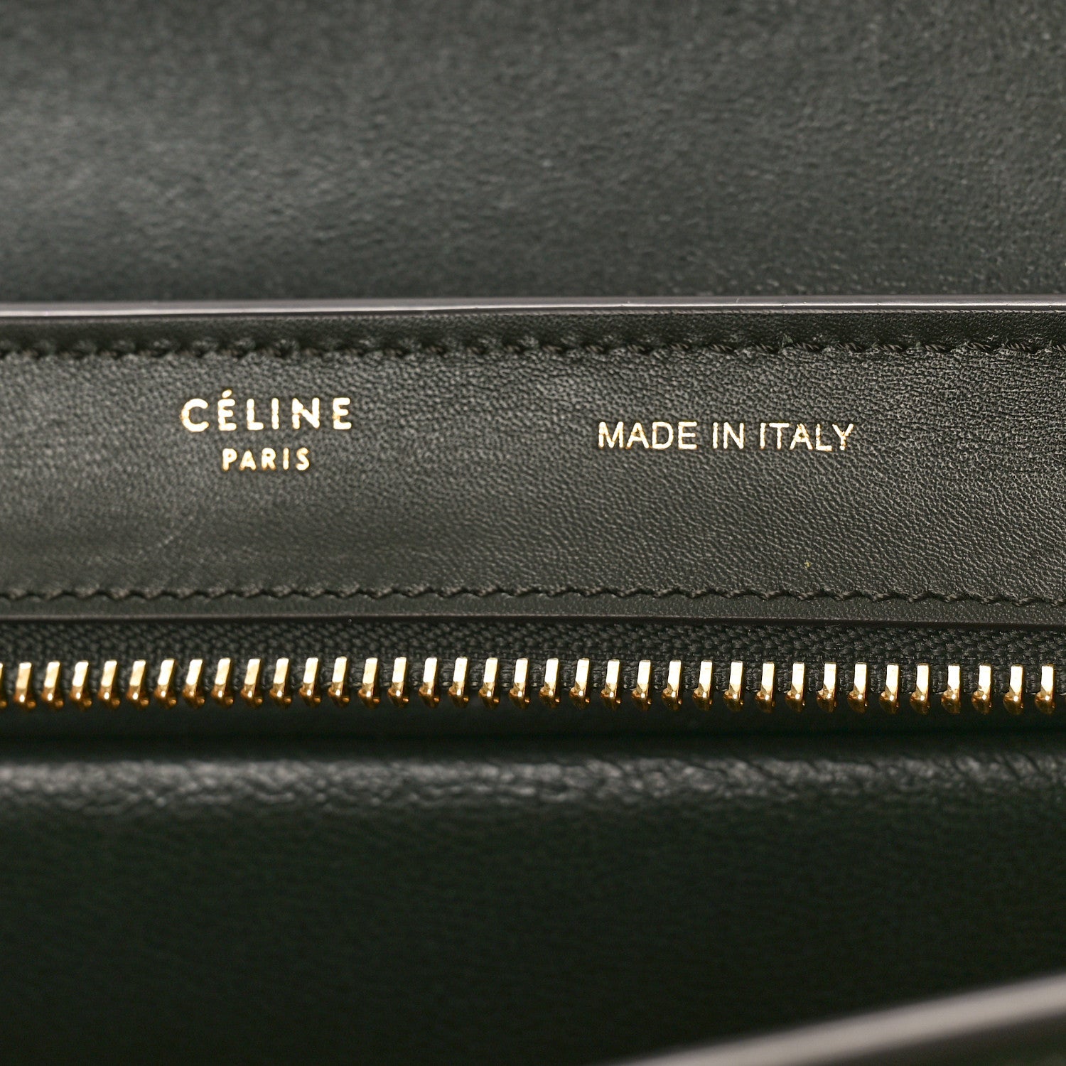 Celine Bullhide Calfskin Small Tri-Color Trapeze Jade 6 of 9