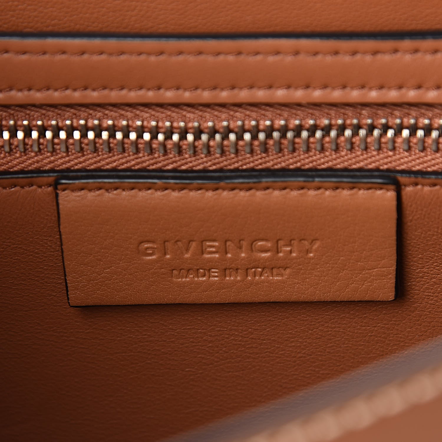 Givenchy Calfskin Medium Bow Cut Shoulder Bag Tan 6 of 11