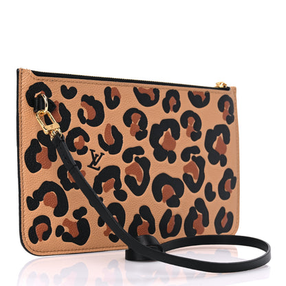 Louis Vuitton Empreinte Monogram Giant Wild At Heart Neverfull MM Pochette 3 of 5
