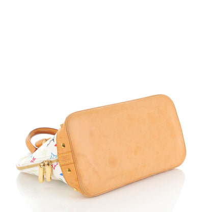 Louis Vuitton Monogram Multicolor Alma White 4 of 8