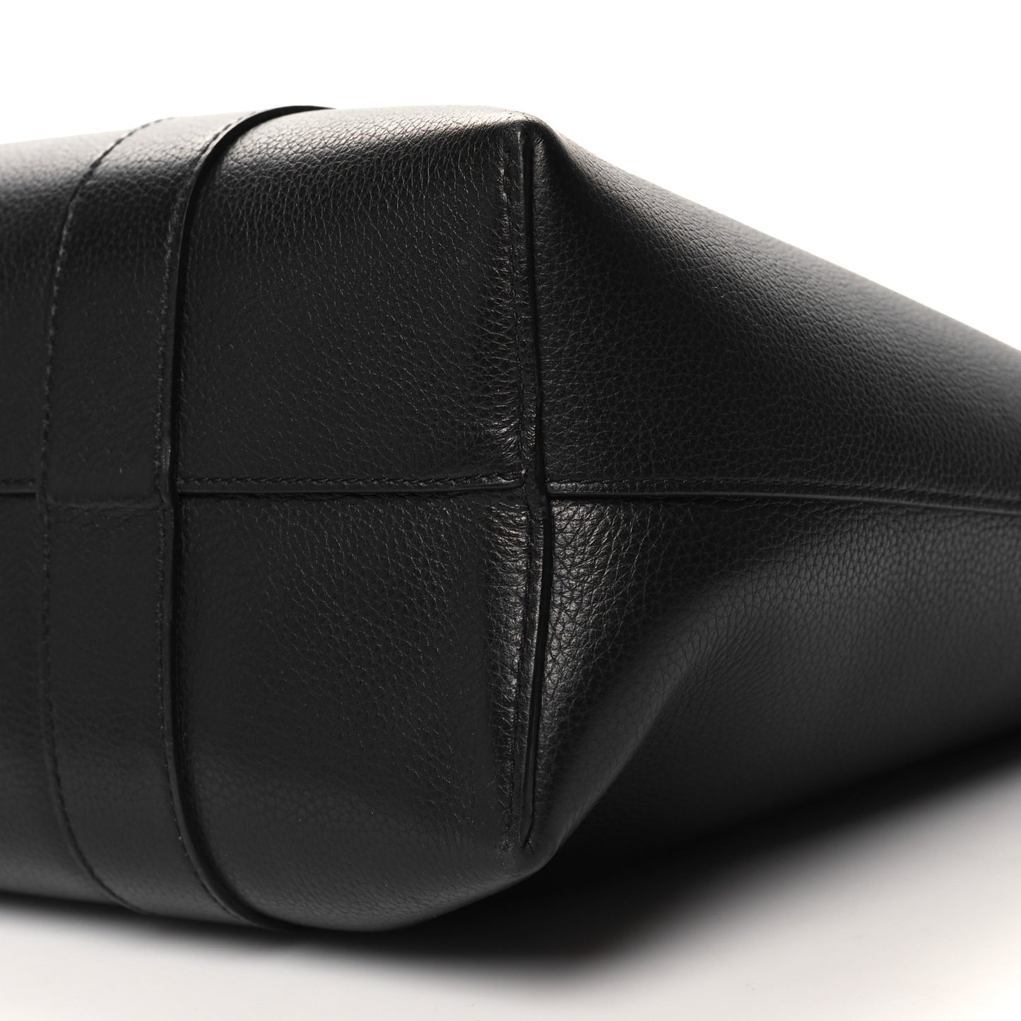 Small Classic Grain Bayswater Tote Black