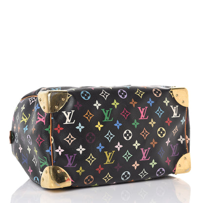 Louis Vuitton Monogram Multicolor Speedy 30 Black 4 of 15