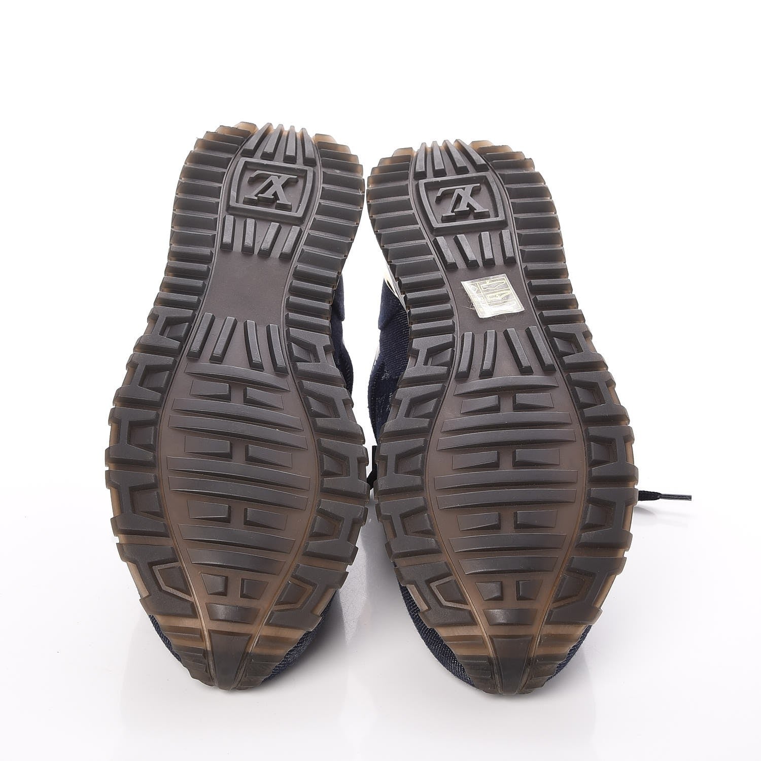 Louis Vuitton Denim Monogram Run Away Sneakers 40 Blue 4 of 8