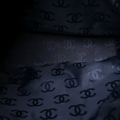Chanel Denim Large CC Tote Dark Navy Blue 6 of 11