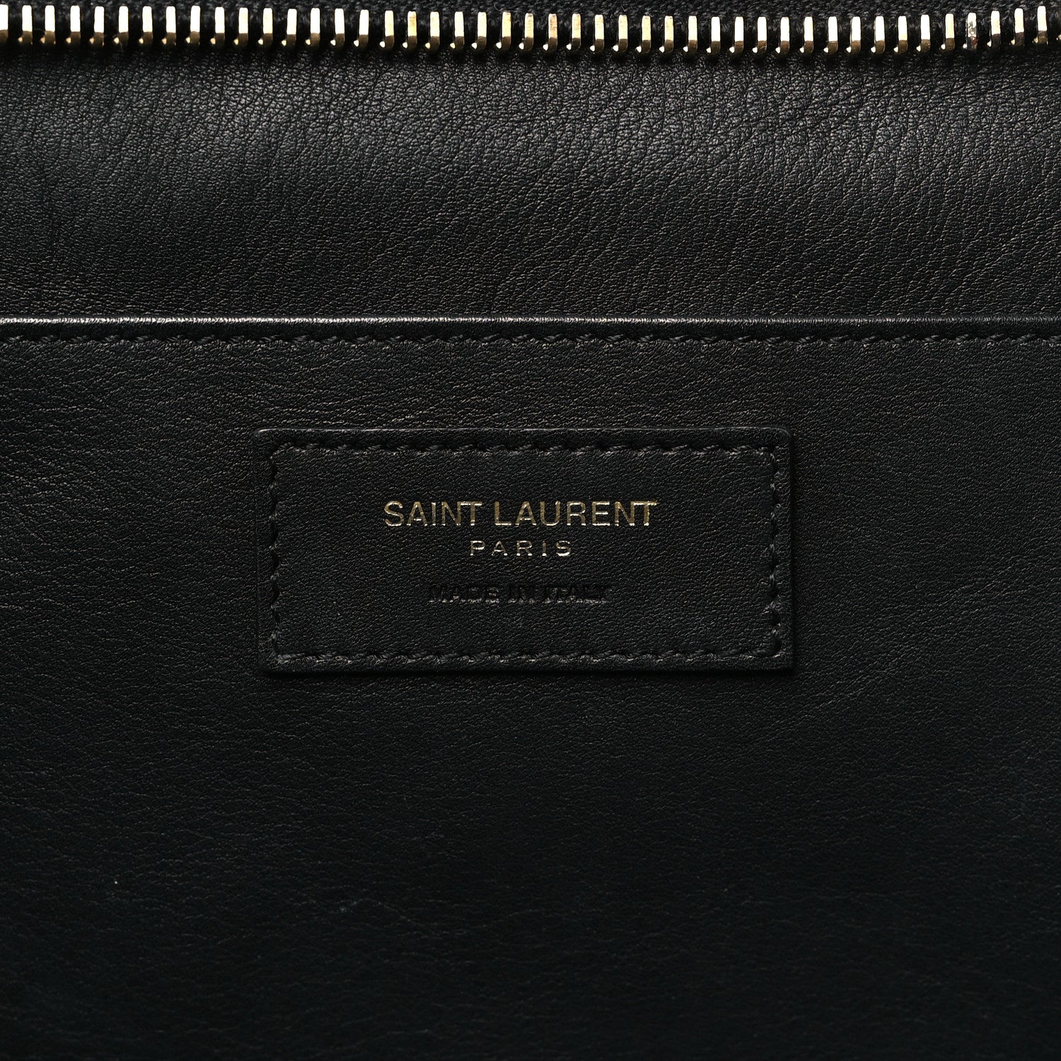 Saint Laurent Calfskin Suede Small Monogram Downtown Cabas Black 6 of 10