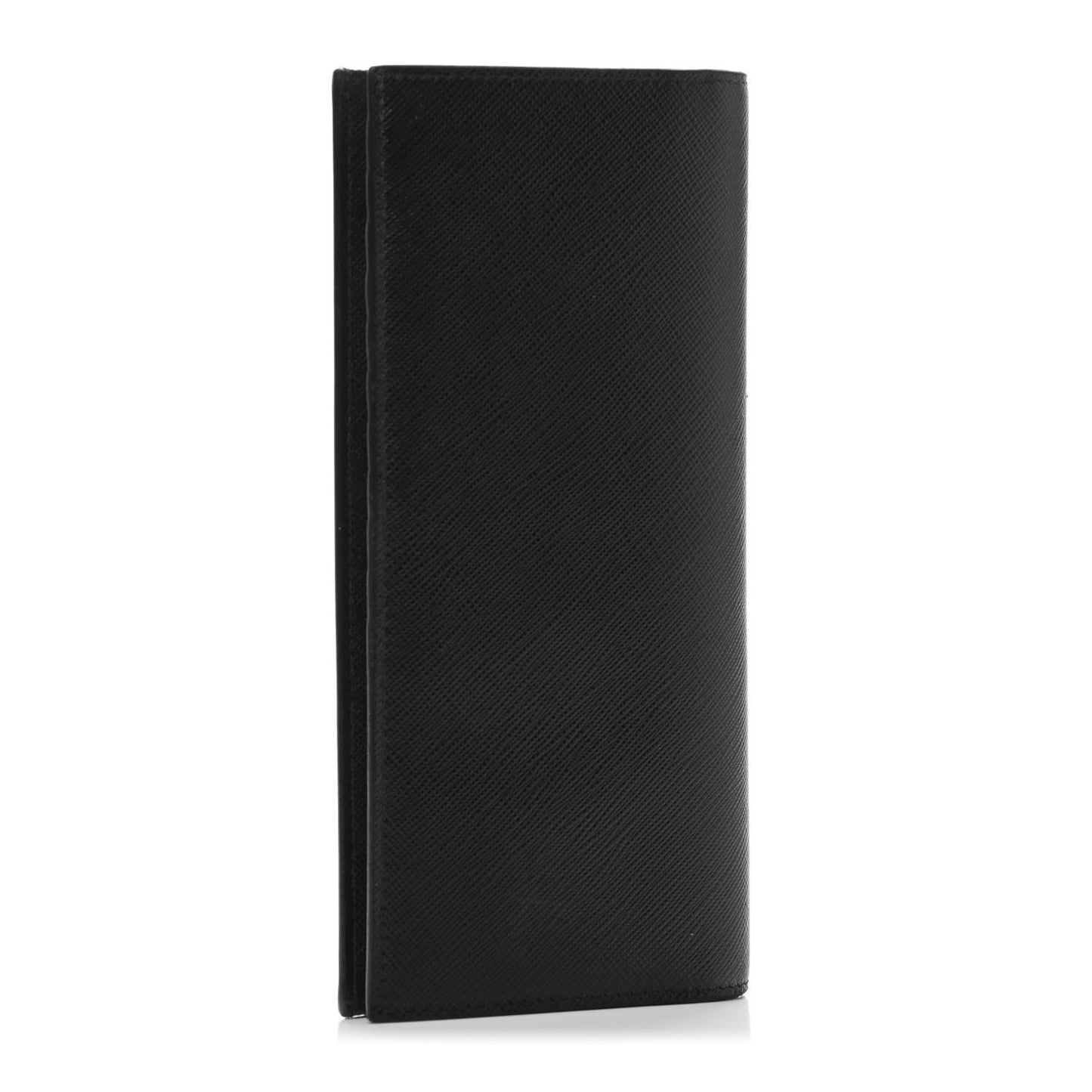 Saffiano Muticolor Flap Wallet Black