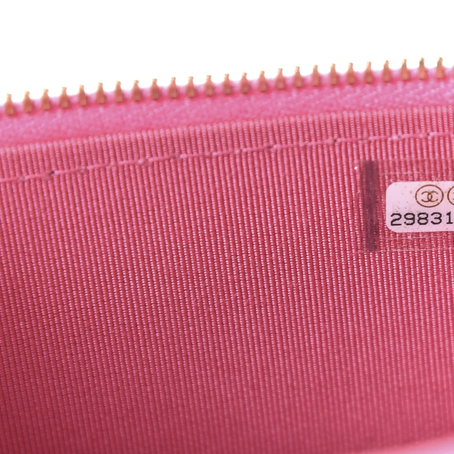 Chanel Caviar Quilted Mini Vanity Case With Chain Pink 9 of 11