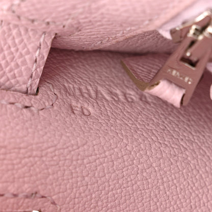 Hermes Epsom Kelly Sellier 25 Mauve Pale 7 of 11
