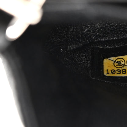 Chanel Lambskin Quilted East West Flap Black 7 of 10