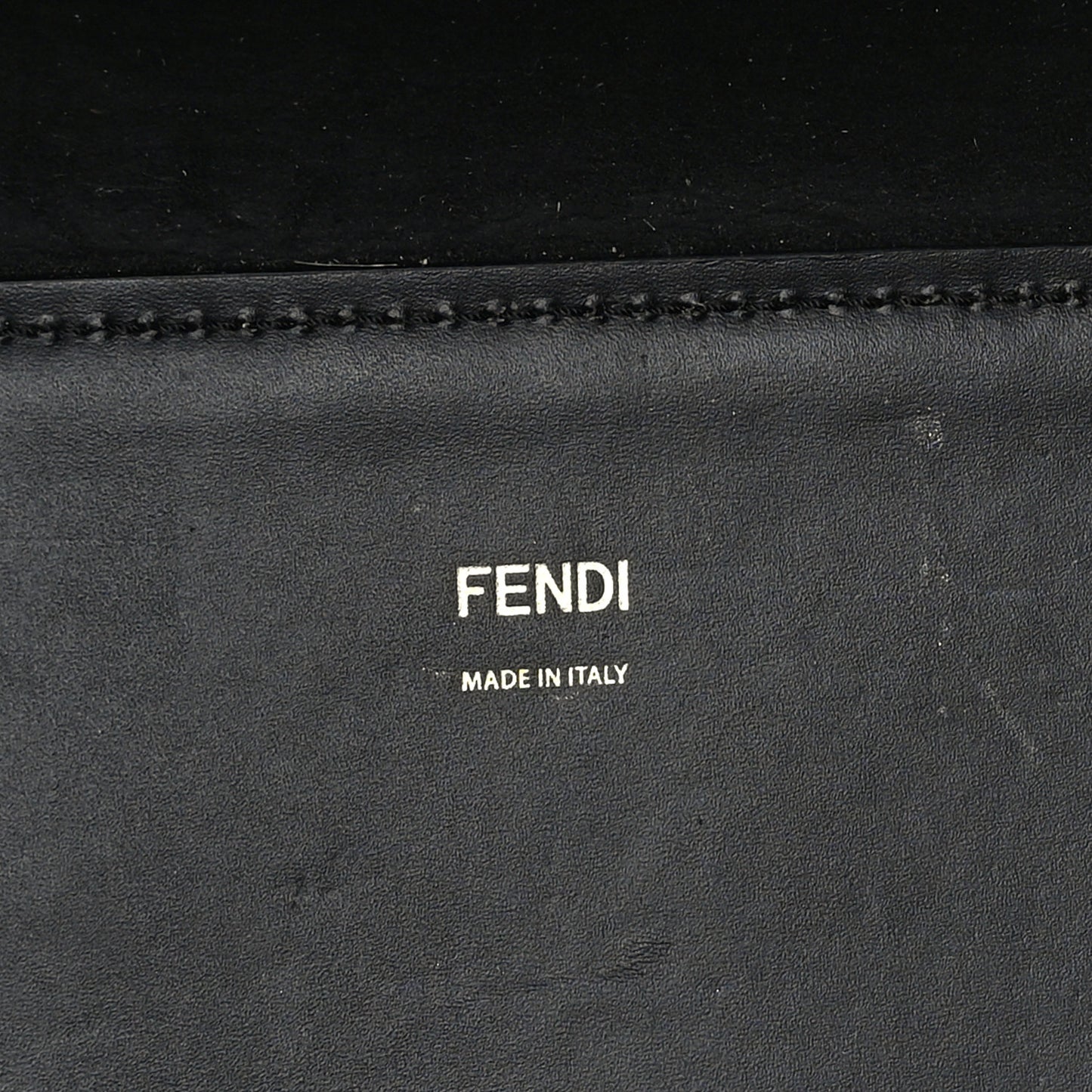 Vitello King Plexiglass Medium Fendi Sunshine Shopper Tote Black
