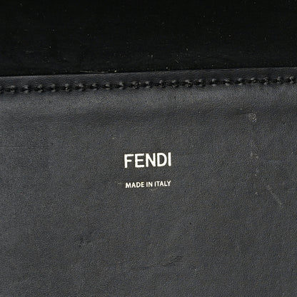 Fendi Vitello King Plexiglass Medium Fendi Sunshine Shopper Tote Black 6 of 8