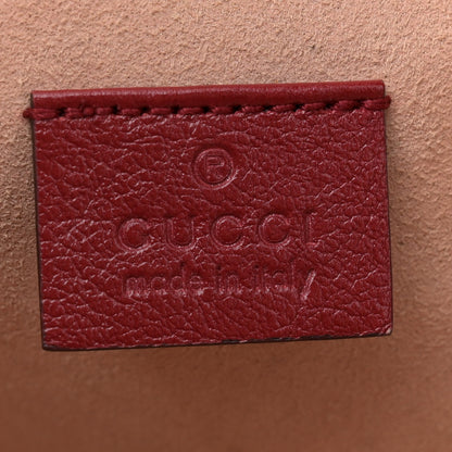 Gucci Tweed GG Monogram Large Rajah Chain Tote Romantic Cherry Black White 6 of 12