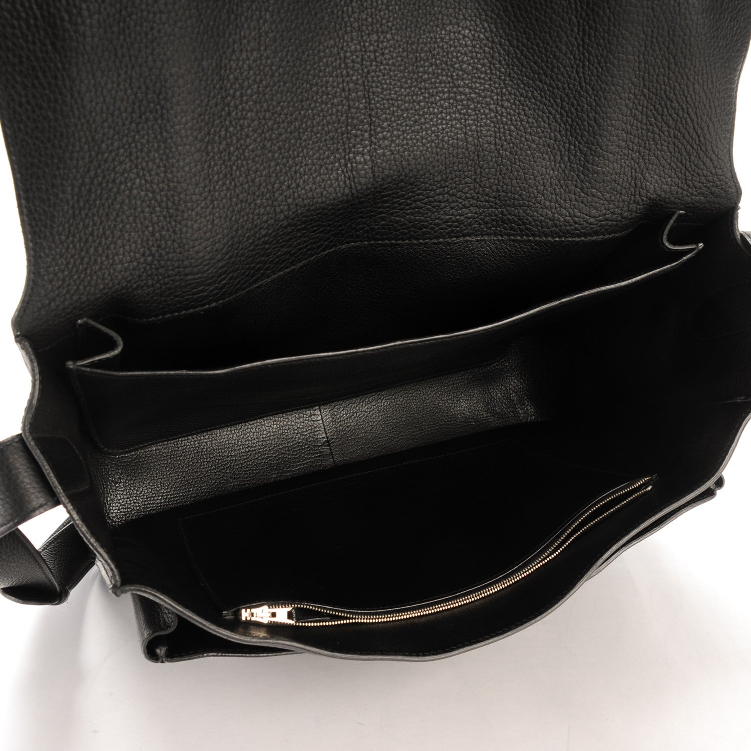 Hermes Taurillon Clemence Steve 37 Black 5 of 8