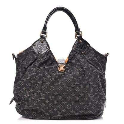 Louis Vuitton Denim Mahina XL Black 1 of 8