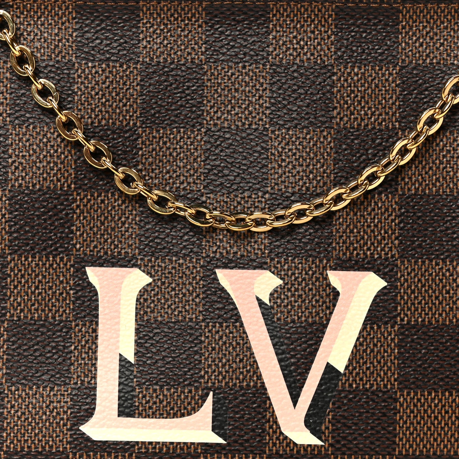 Louis Vuitton Damier Ebene Double Zip Pochette 10 of 12