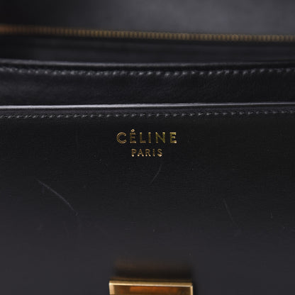 Celine Box Calfskin Medium Classic Box Flap Bag Black 7 of 17