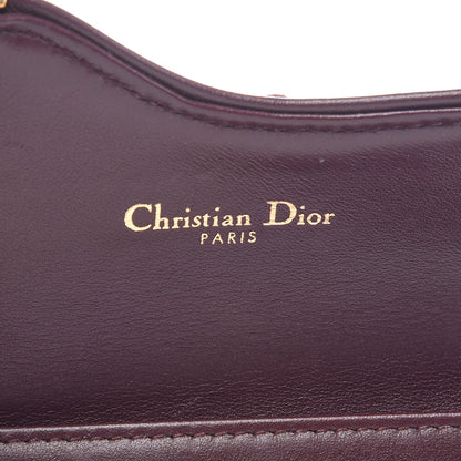 Christian Dior Oblique Saddle Card Holder Bordeaux 6 of 8