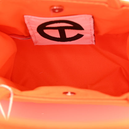 Telfar Vegan Leather Small Shopping Bag Orange 5 of 8
