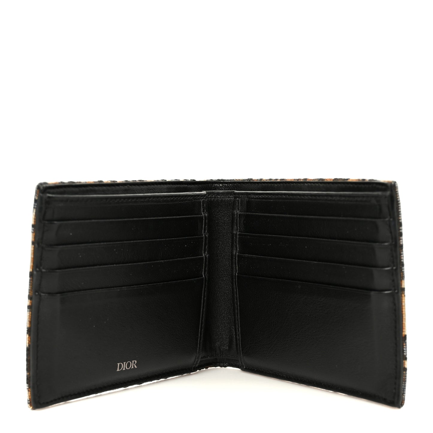 Oblique Compact Wallet Blue