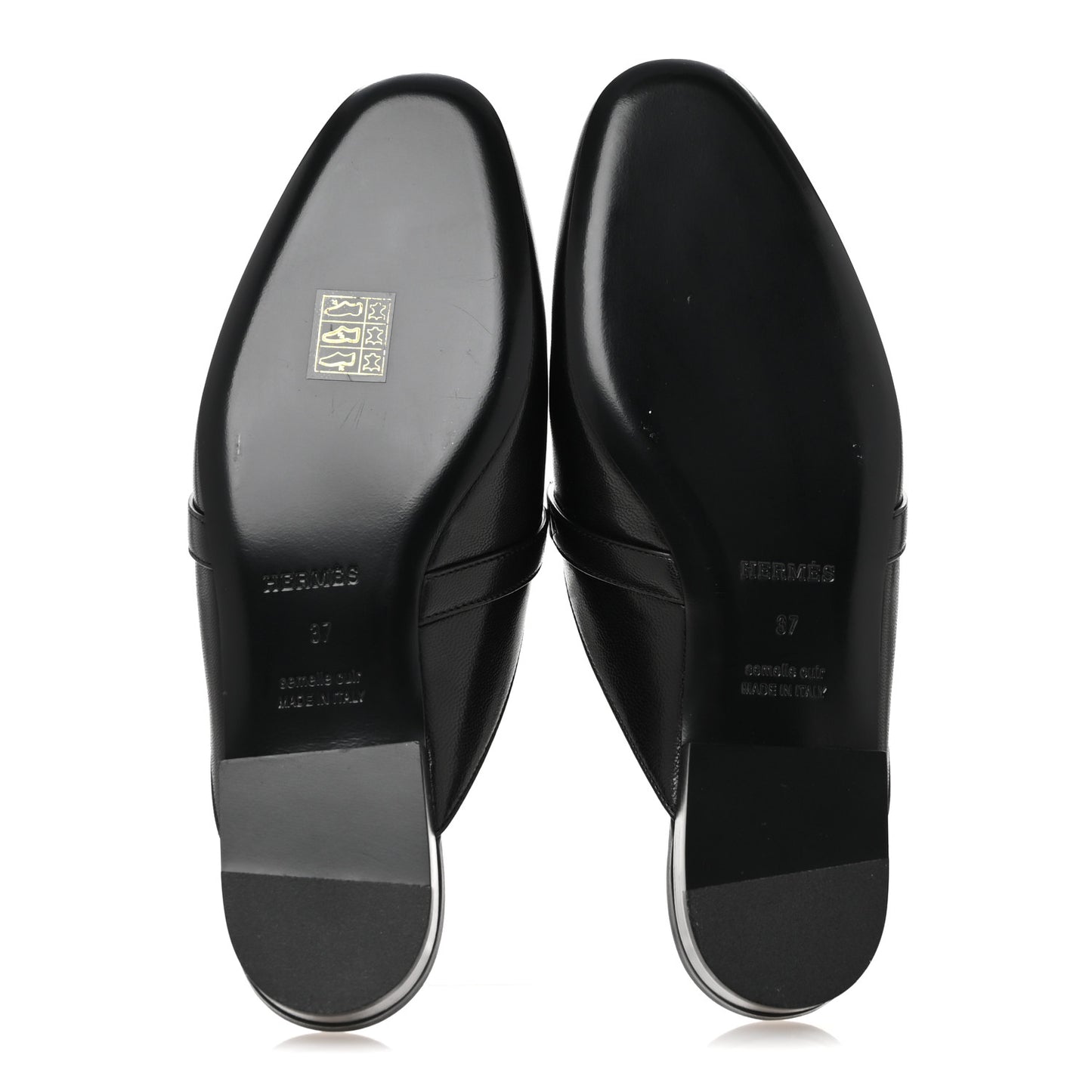 Goatskin Oz Mules 37 Black