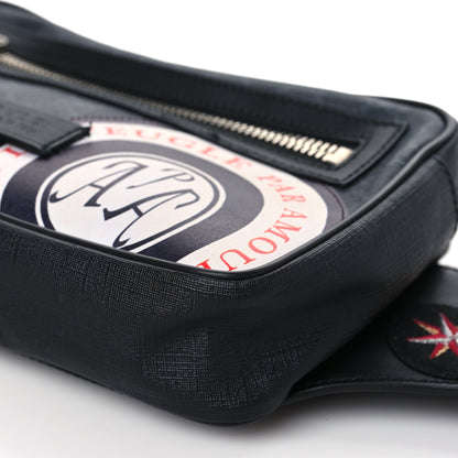 Gucci GG Supreme Monogram Night Courrier Belt Bag Black Multicolor 9 of 9