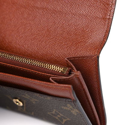 Louis Vuitton Monogram Porte-Monnaie Tresor Wallet 7 of 10
