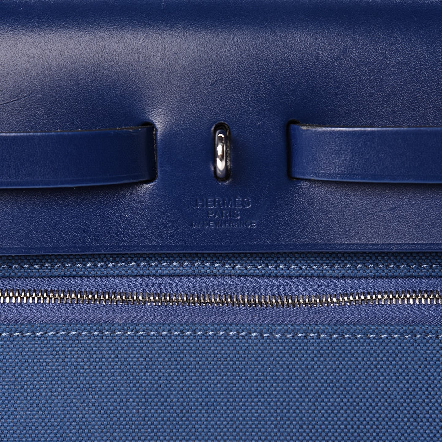 Vache Hunter Toile Herbag Zip 31 PM Bleu Brighton Bleu Saphir