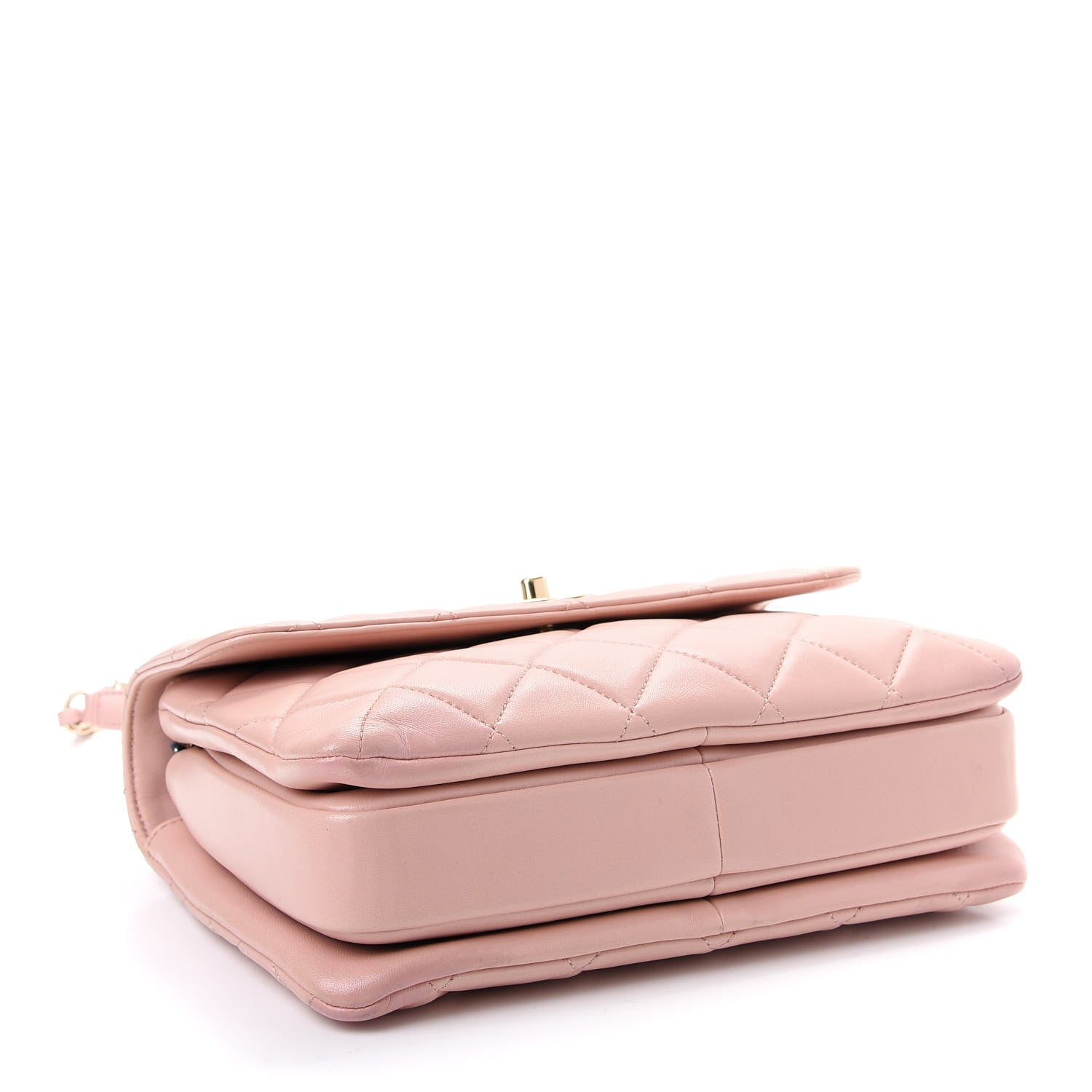Chanel Lambskin Quilted Small Trendy CC Flap Dual Handle Bag Light Pink 4 of 10