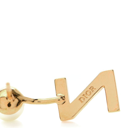 Christian Dior Pearl My ABCDior Z Tribale Earring Gold 4 of 4