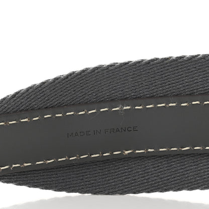 Goyard Canvas Calfskin Adjustable Shoulder Strap Grey 3 of 4