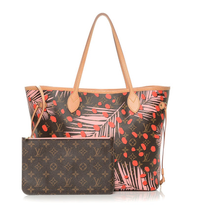 Louis Vuitton Monogram Jungle Dots Neo Neverfull MM Sugar Pink Poppy 1 of 7