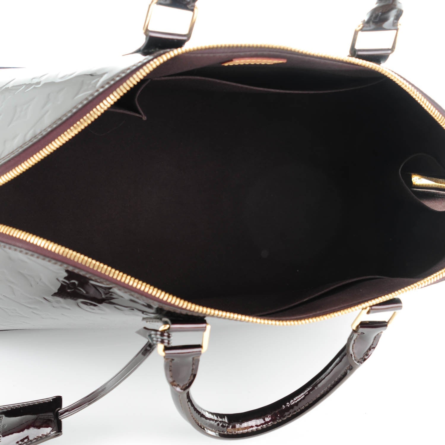 Louis Vuitton Vernis Alma GM Amarante 5 of 9