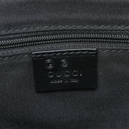 Gucci Monogram Crest Tote Green Black 6 of 18