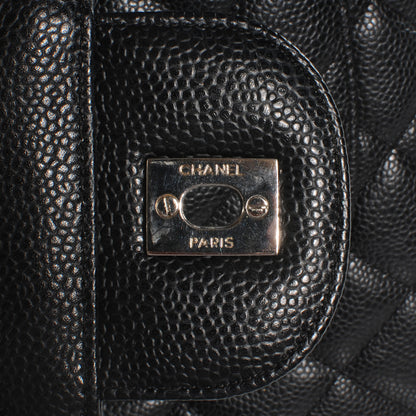 Chanel Caviar Jumbo Single Flap Black 6 of 9