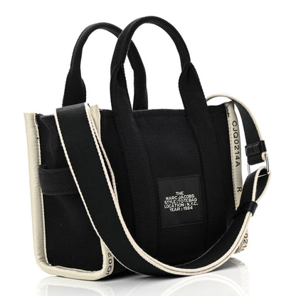Marc Jacobs Jacquard Small The Traveler Tote Bag Black 2 of 17