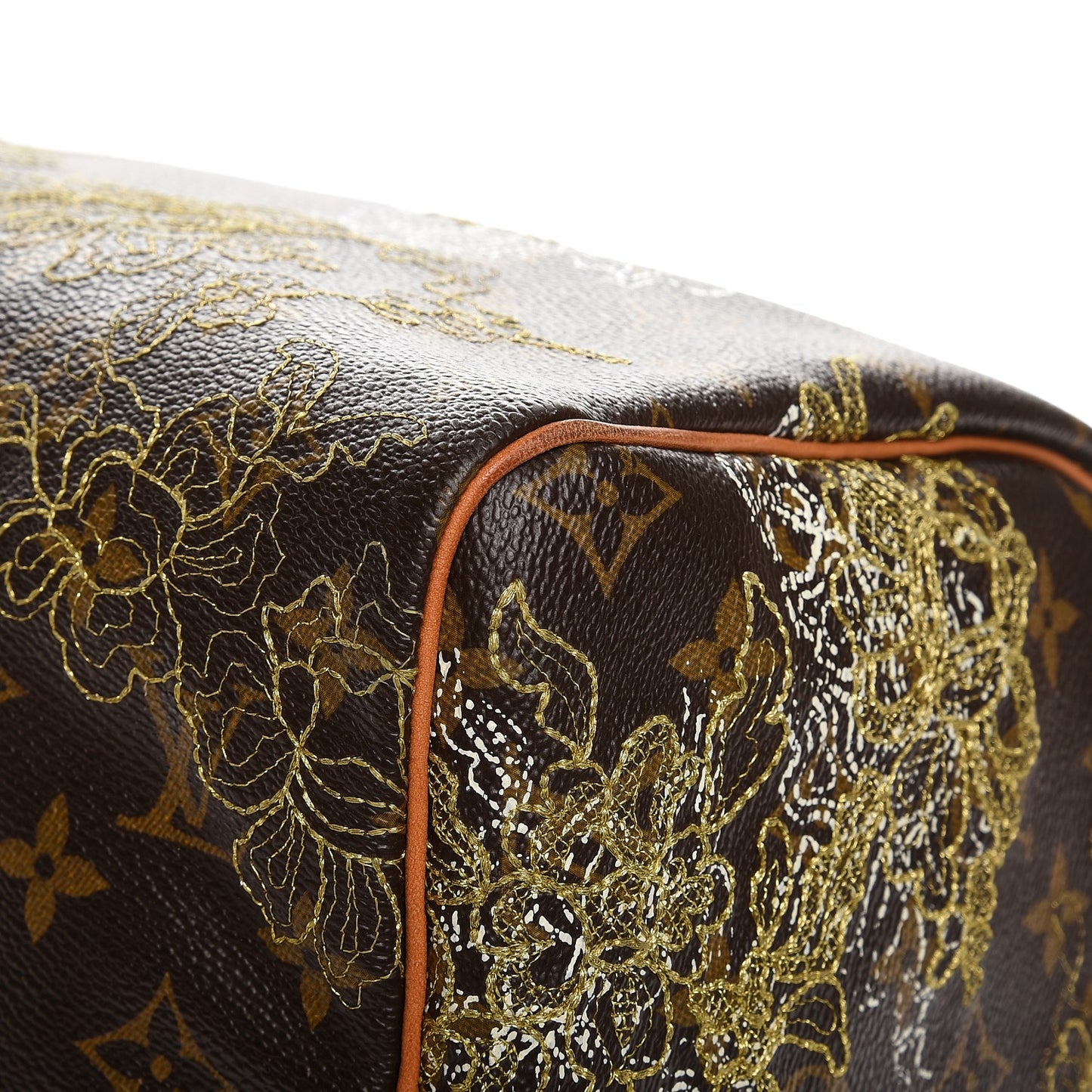 Monogram Dentelle Speedy 30 Gold