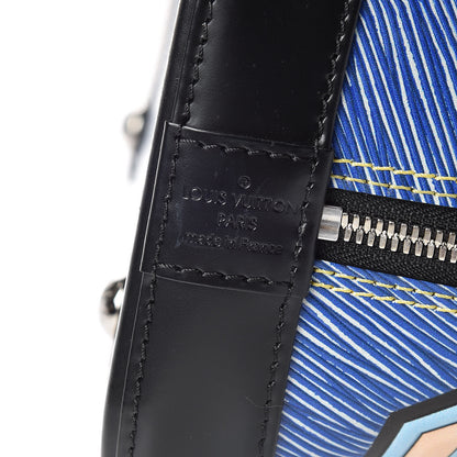 Louis Vuitton Epi Azteque Alma PM Denim Light 6 of 9