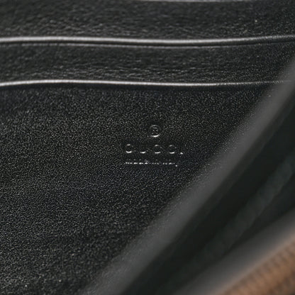 Gucci Calfskin Matelasse GG Marmont Chain Wallet Black 7 of 15