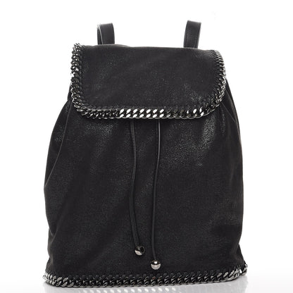 Stella McCartney Shaggy Deer Falabella Backpack Black 1 of 9