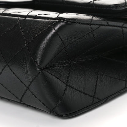 Chanel Aged Calfskin Quilted 2.55 Reissue 225 Flap Black 6 of 9