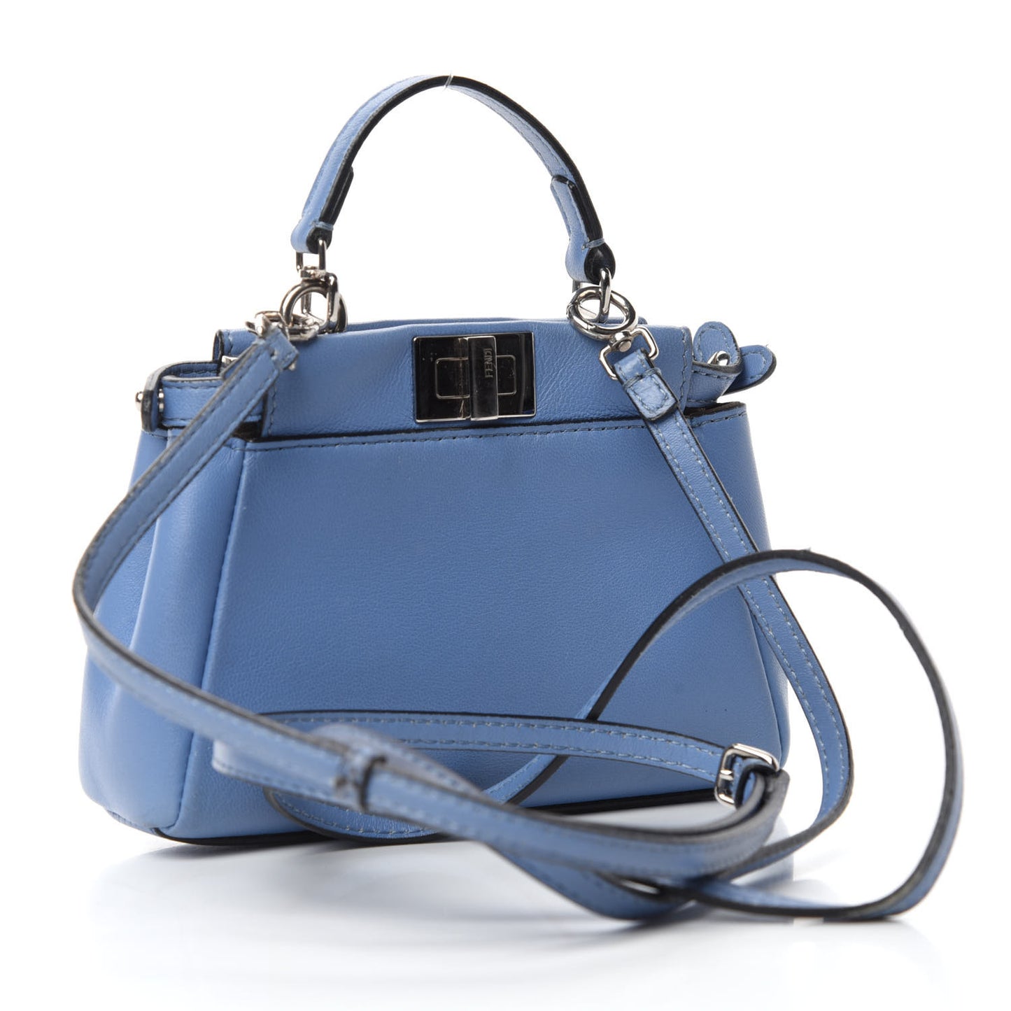 Shiny Nappa Micro Peekaboo Iconic Satchel Nebula