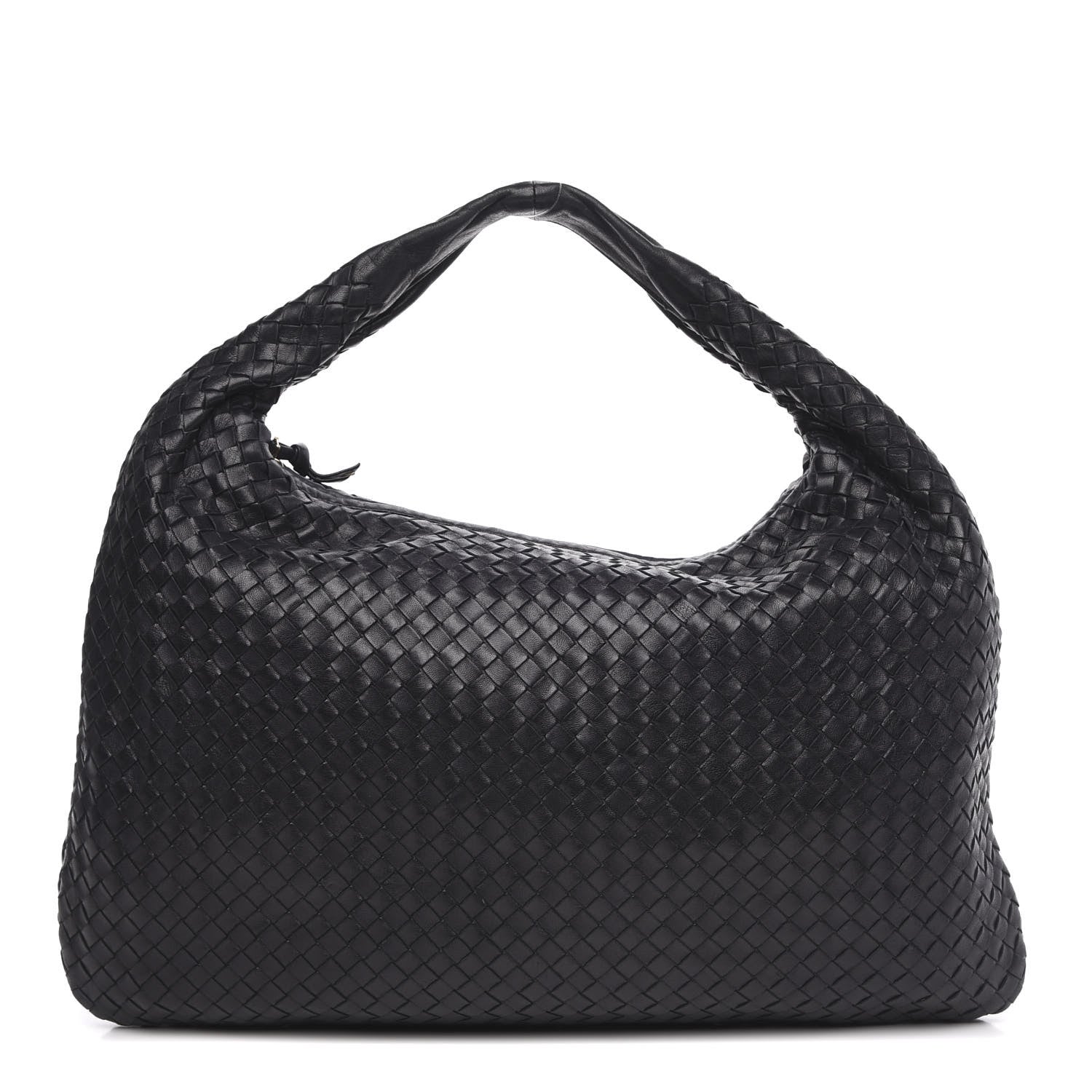 Bottega Veneta Nappa Intrecciato Large Veneta Hobo Black 1 of 9